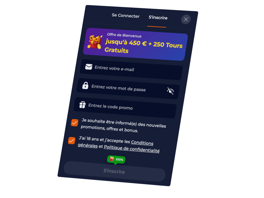 nine casino connexion